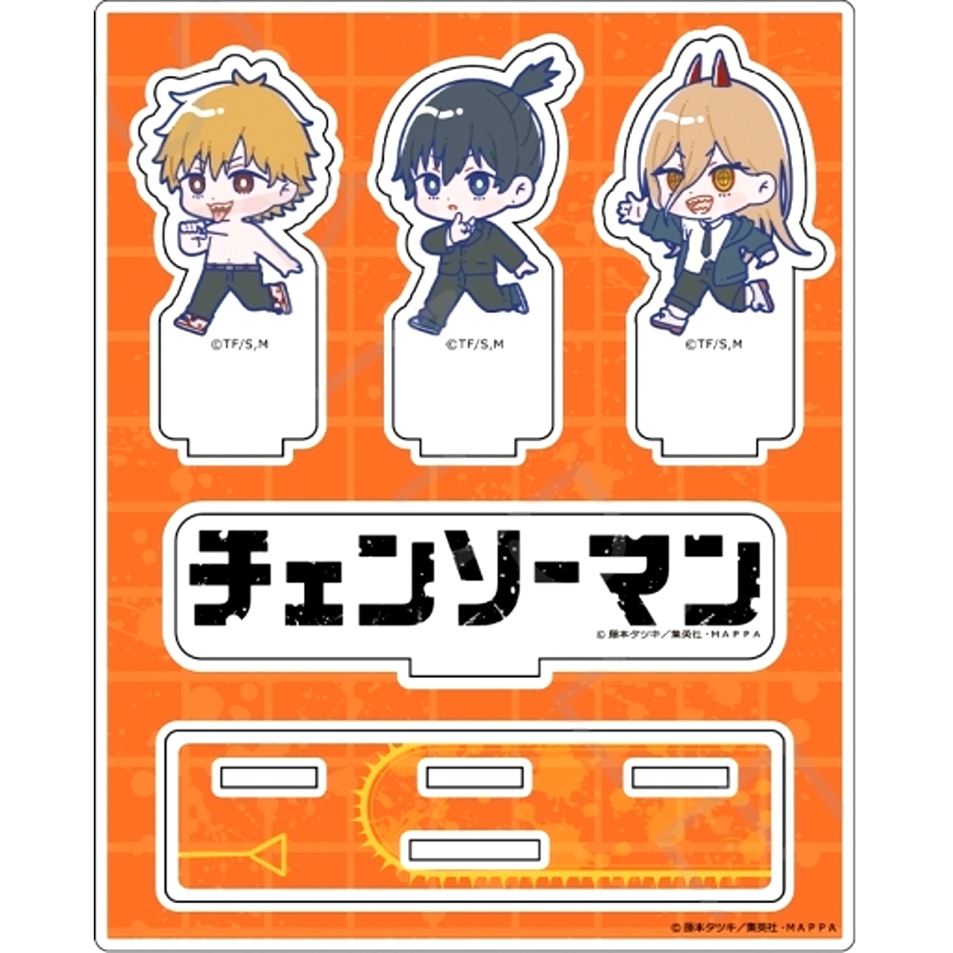 Denji, Aki Hayakawa and Power I. Acrylic Stand Chainsaw Man [USED]