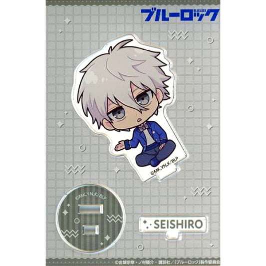 Seishiro Nagi Type B Blue Lock Hotel Collabo Chibi Character Acrylic Stand Collection [USED]