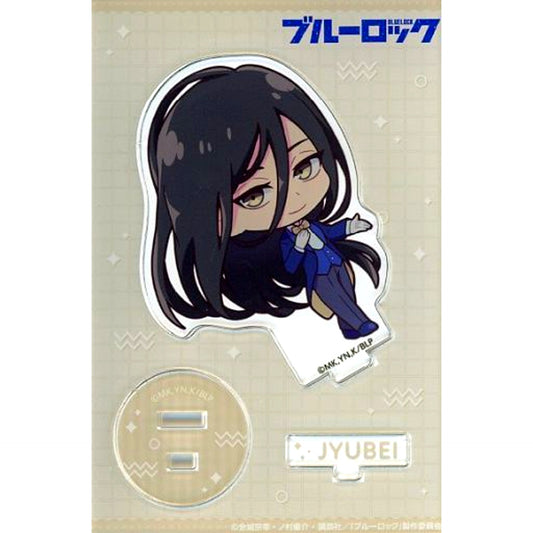Jyubei Aryu Type B Blue Lock Hotel Collabo Chibi Character Acrylic Stand Collection [USED]