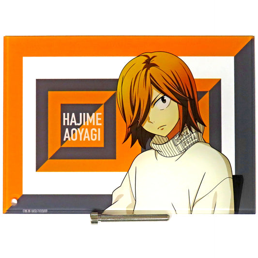 Hajime Aoyagi Yowamushi Pedal LIMIT BREAK x THE Chara SHOP Mini Acrylic Art Model Ver. [USED]