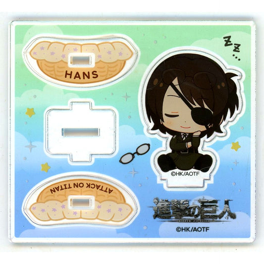 Hange Zoe, Survey Corps Mini Character Ver. Goodnight Lullaby Acrylic Stand Attack on Titan The Final Season POP UP SHOP [USED]