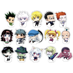 Hunter x Hunter Gon Freecss & Others All 15 Types Set Chimi Chara Acrylic Stand Collection Acrylic Stands [USED]