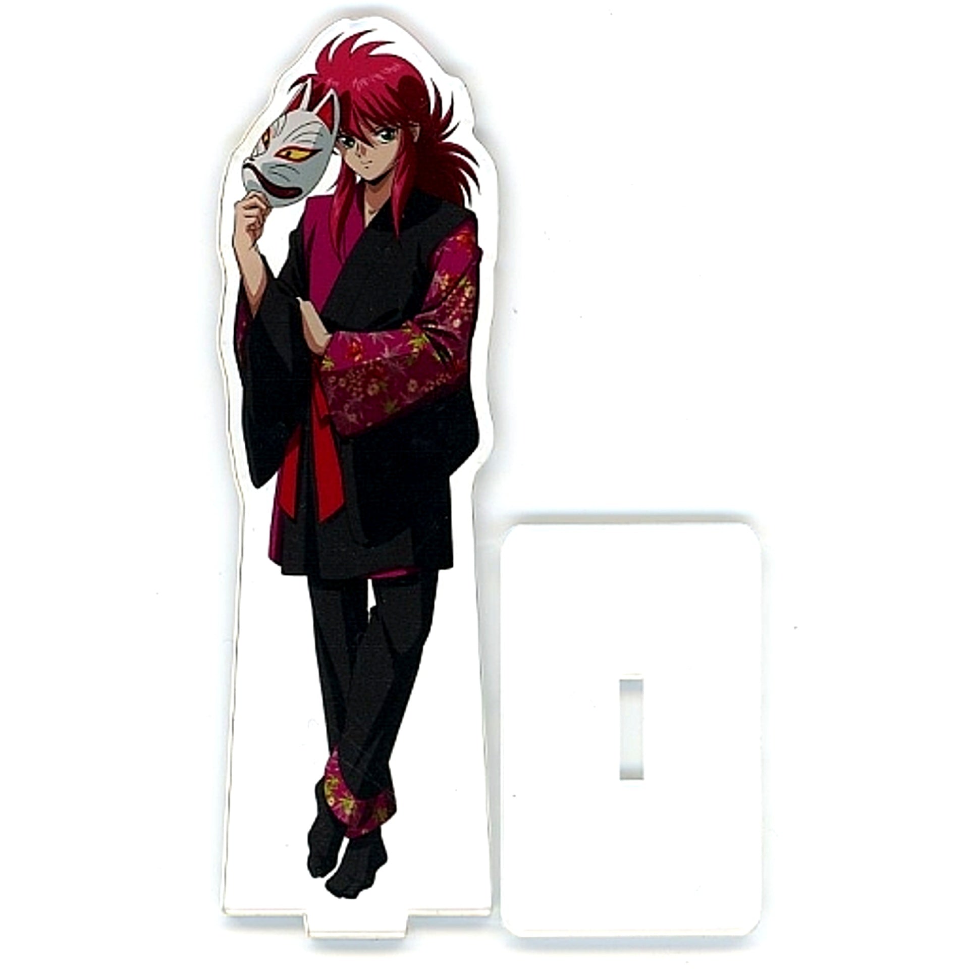 Kurama Yu Yu Hakusho GiGO Collabo Cafe Big Acrylic Stand [USED]