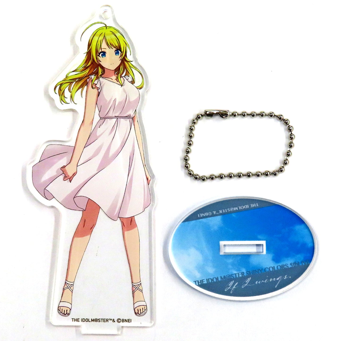 Meguru Hachimiya The Idolm@ster Shiny Colors Official Acrylic Stand Keychain 5thLIVE ver. [USED]