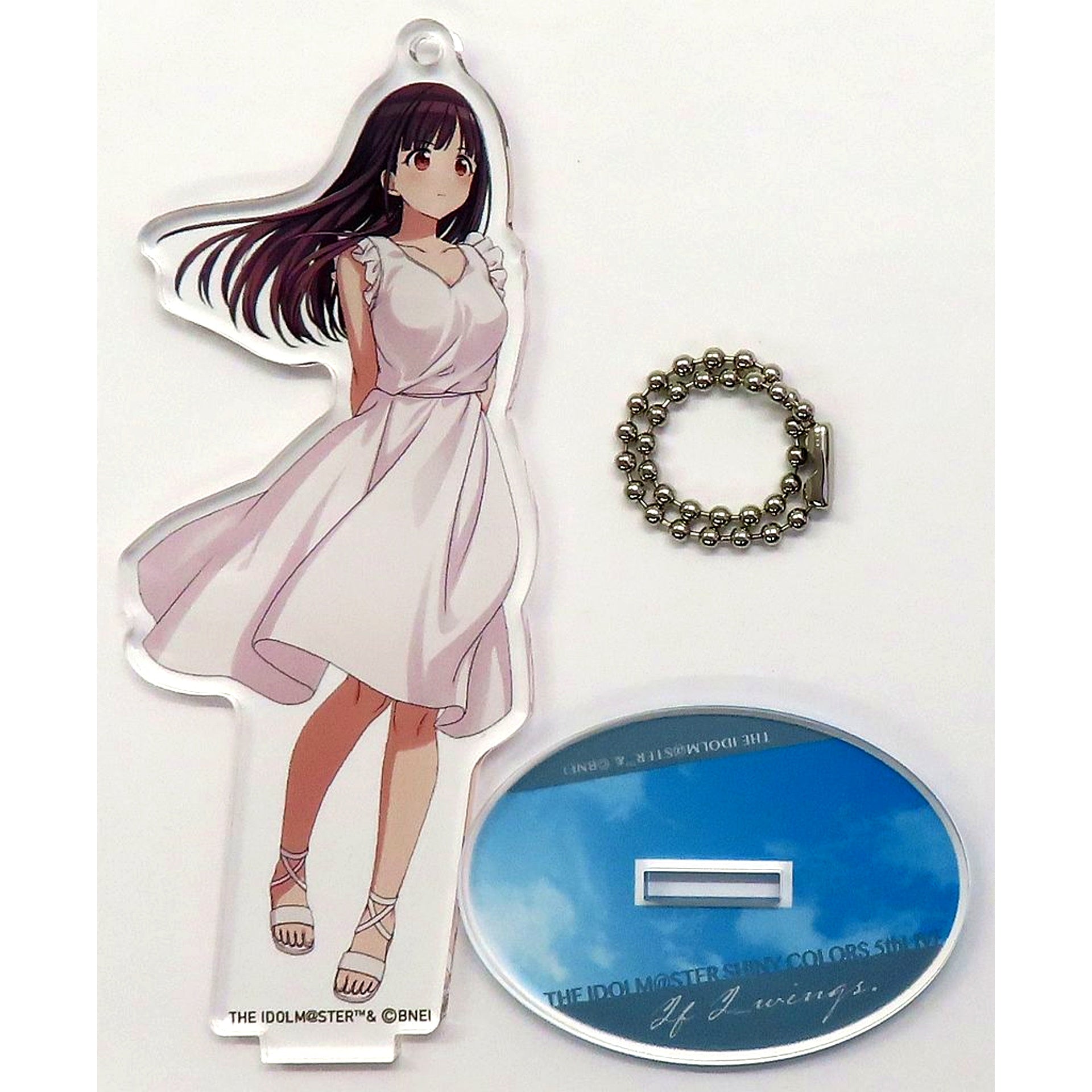 Chiyoko Sonoda The Idolm@ster Shiny Colors Official Acrylic Stand Keychain 5thLIVE ver. [USED]