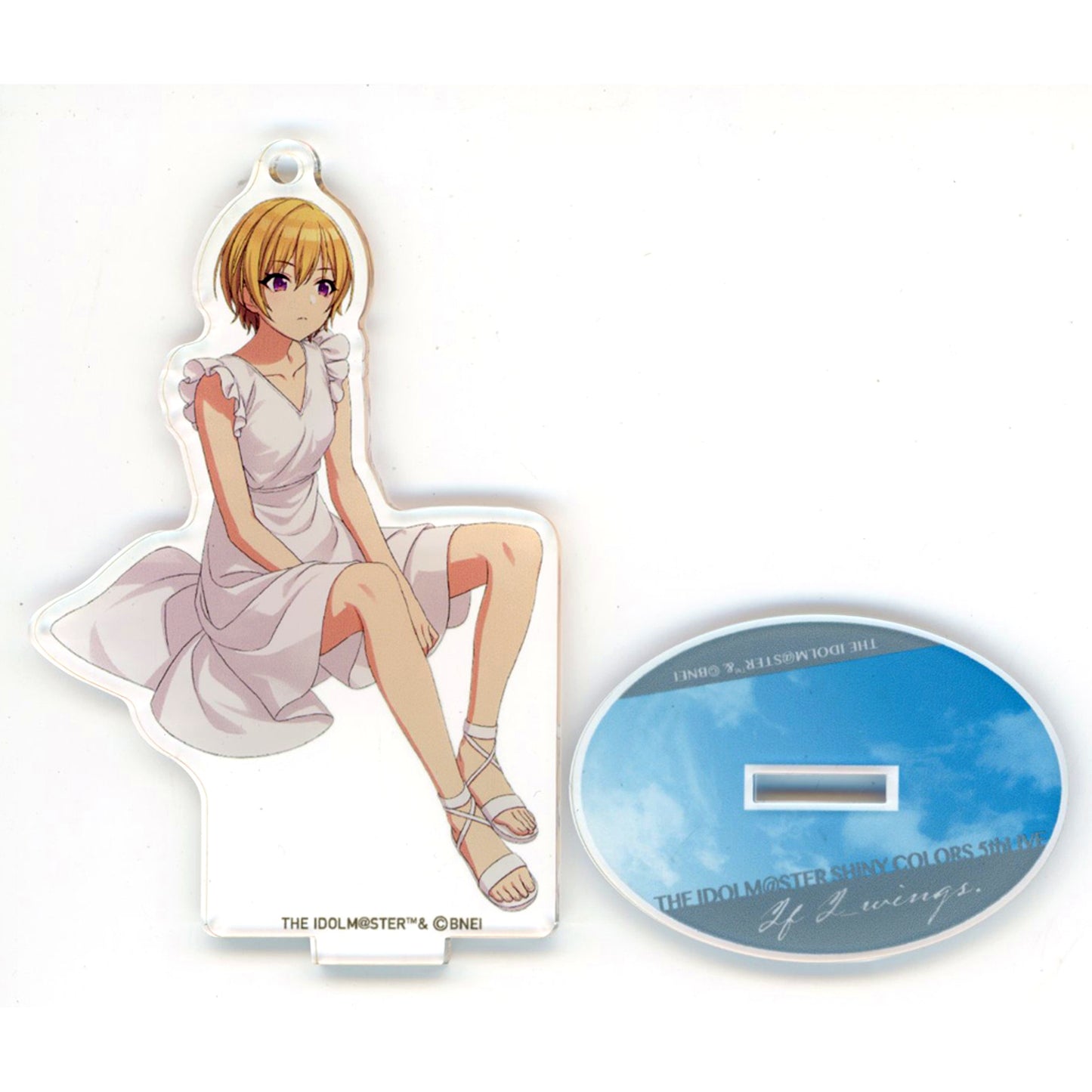 Juri Saijo The Idolm@ster Shiny Colors Official Acrylic Stand Keychain 5thLIVE ver. [USED]