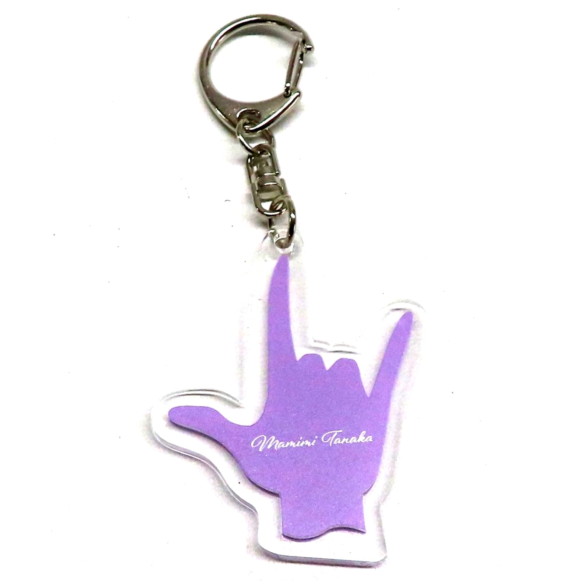 Mamimi Tanaka The Idolm@ster Shiny Colors Official Hand Sign Acrylic Keychain 5thLIVE ver. [USED]