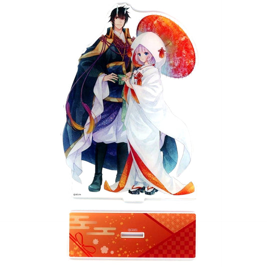 Shuten-doji & Mashiro A B Prize BIG Acrylic Stand Manpuku Gacha The Demon's Bride Wants to Be Eaten [USED]
