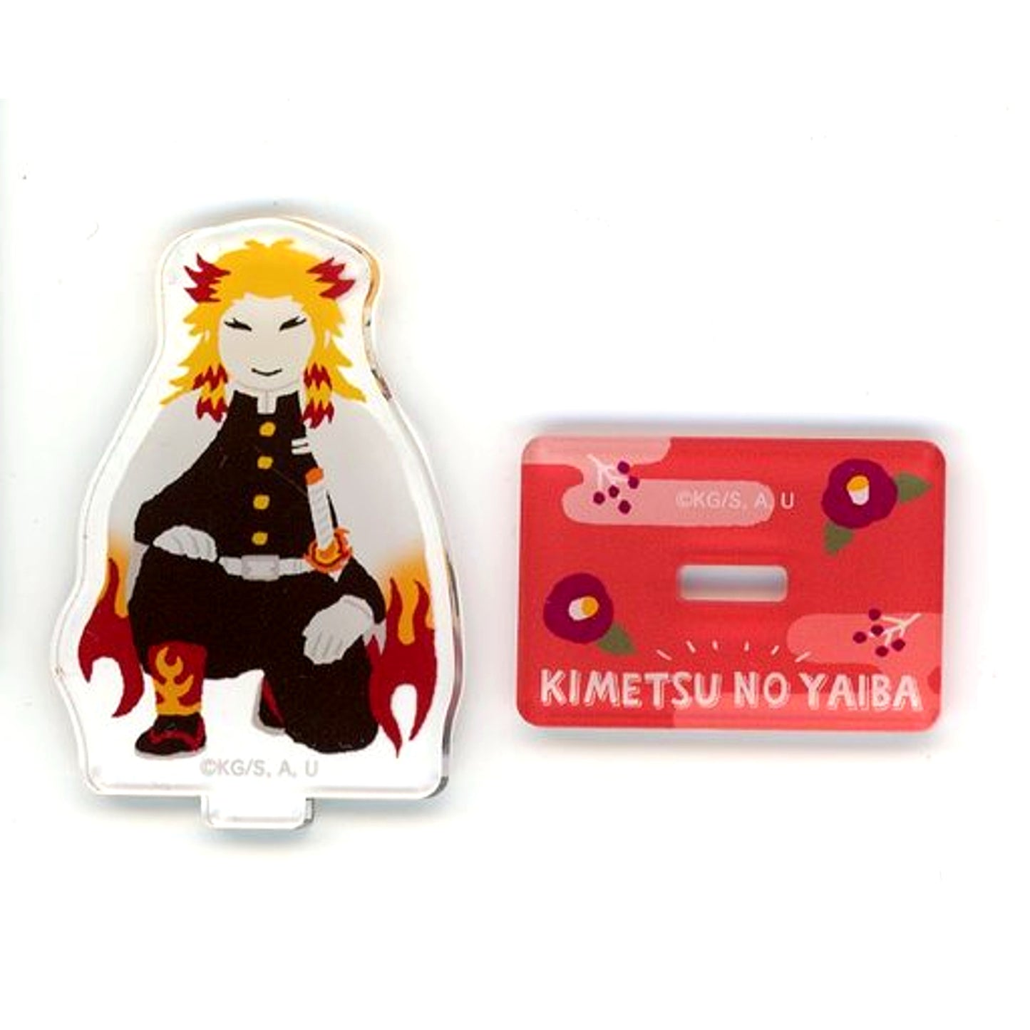Kyojuro Rengoku Demon Slayer Mini Acrylic Stand Collection Yuru Palette - Hashira Meeting Ver. [USED]