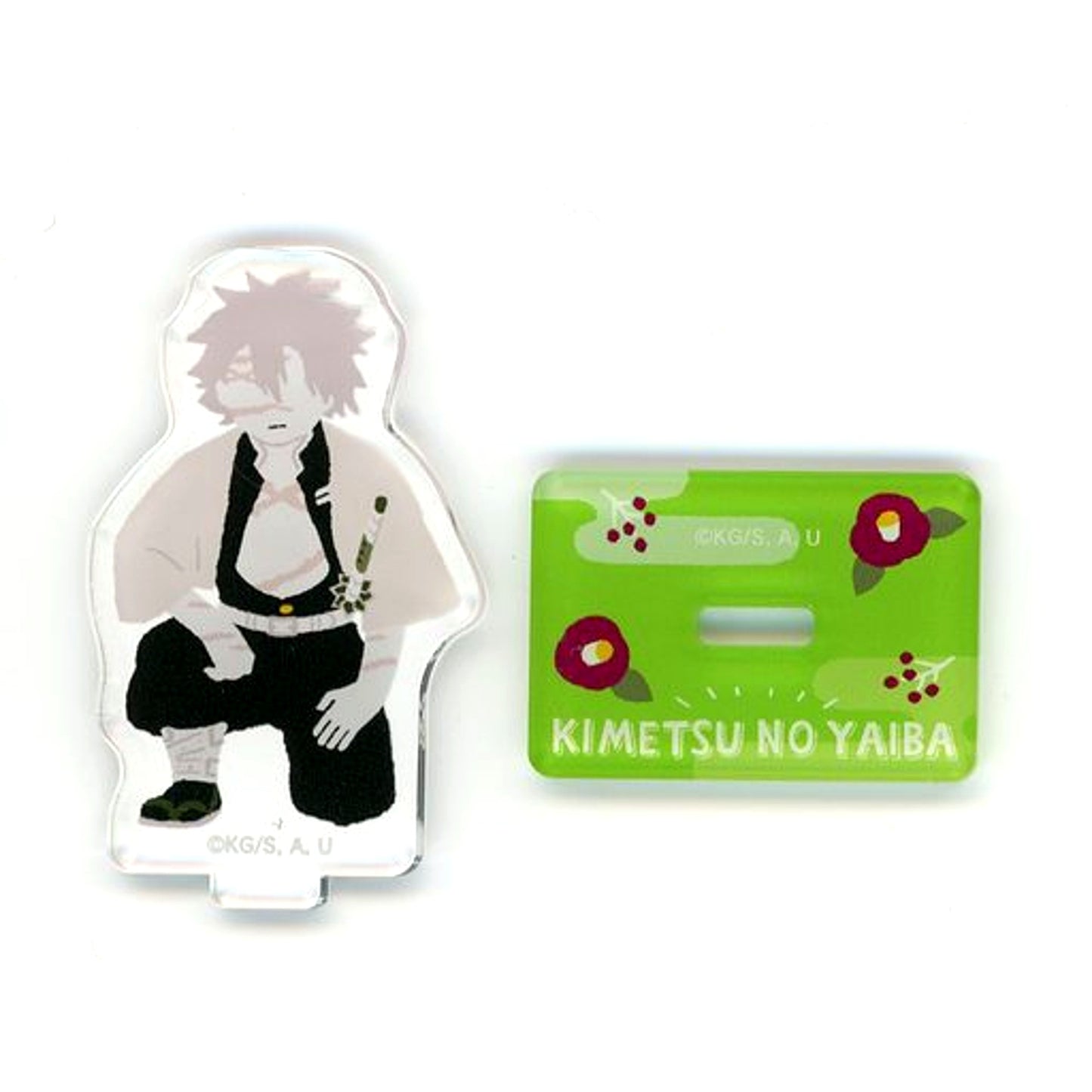 Sanemi Shinazugawa Demon Slayer: Kimetsu no Yaiba Mini Acrylic Stand Collection Yuru Palette - Hashira Meeting Ver. [USED]