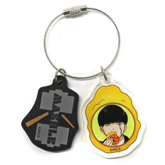Mashle: Magic and Muscles Mash Burnedead Motif Double Acrylic Keychain Keychains [USED]