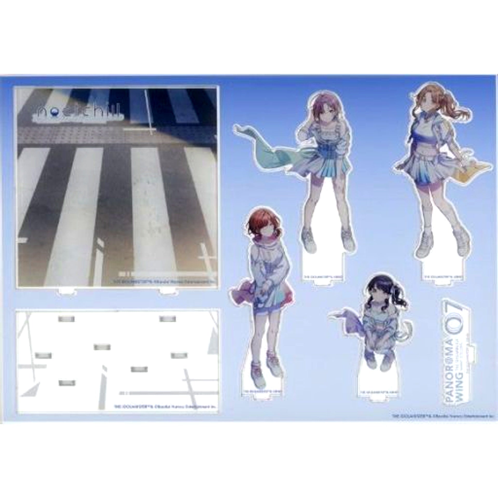 noctchill THE IDOLM@STER SHINY COLORS Diorama Acrylic Stand PANOR@MA WING 07 [USED]