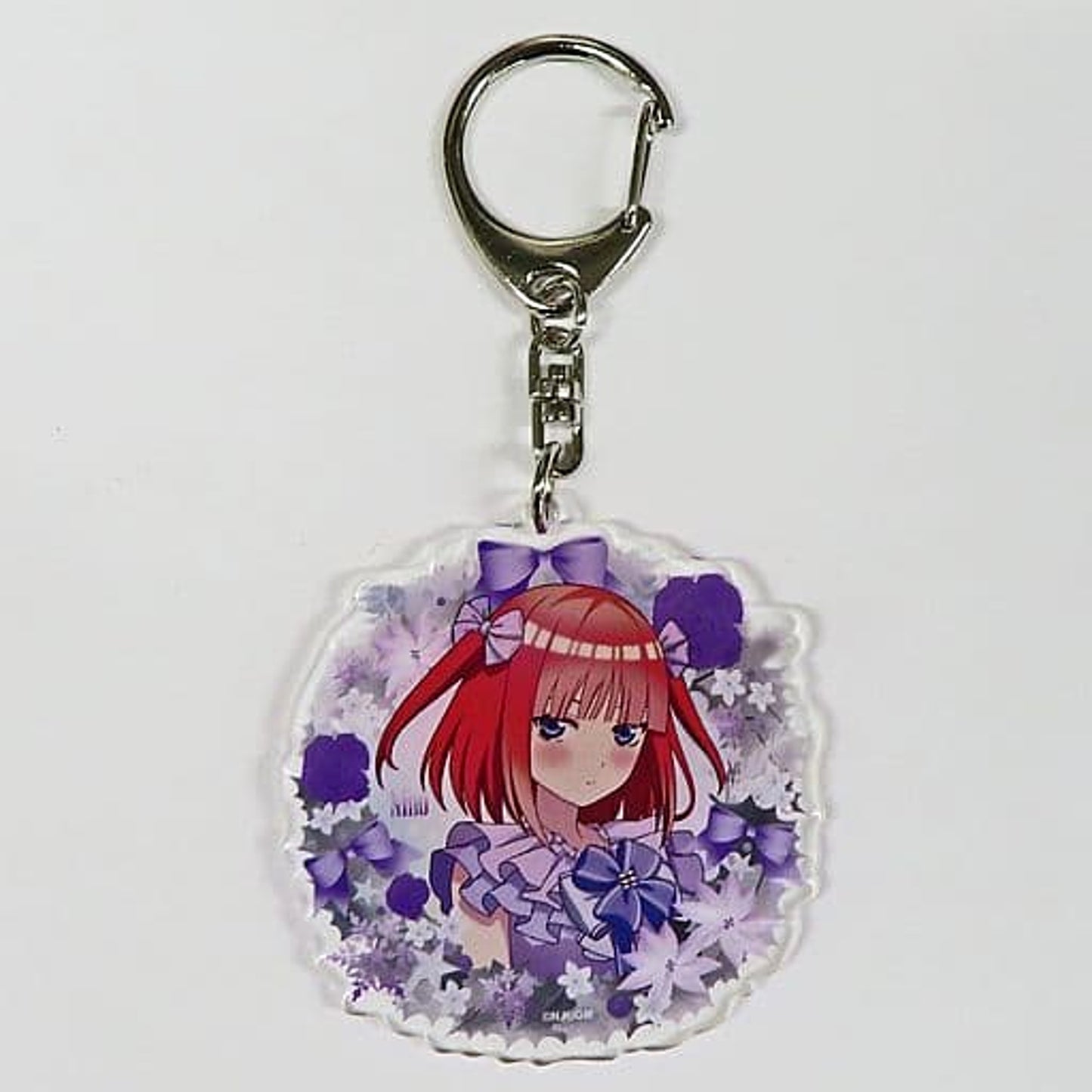The Quintessential Quintuplets Nino Nakano Christmas Kuji Acrylic Keychain Kujibikido Limited Prize C-2 Keychains [USED]