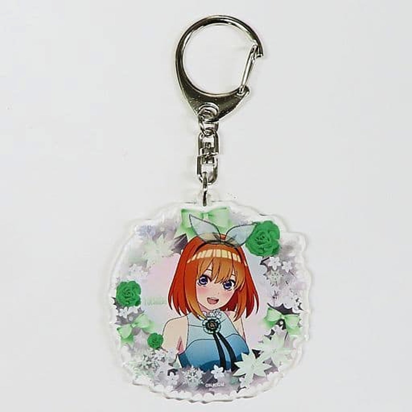 Yotsuba Nakano The Quintessential Quintuplets Christmas Kuji Acrylic Keychain Kujibikido Limited Prize C-4 [USED]