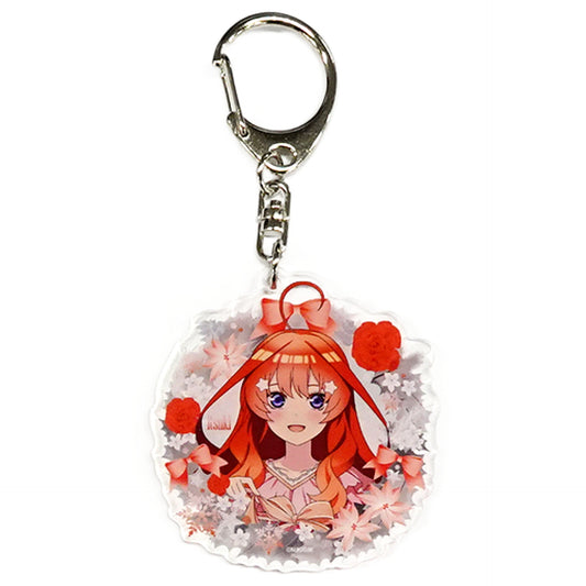 Itsuki Nakano The Quintessential Quintuplets Kujibikido Christmas Kuji Acrylic Keychain Prize C-5 [USED]
