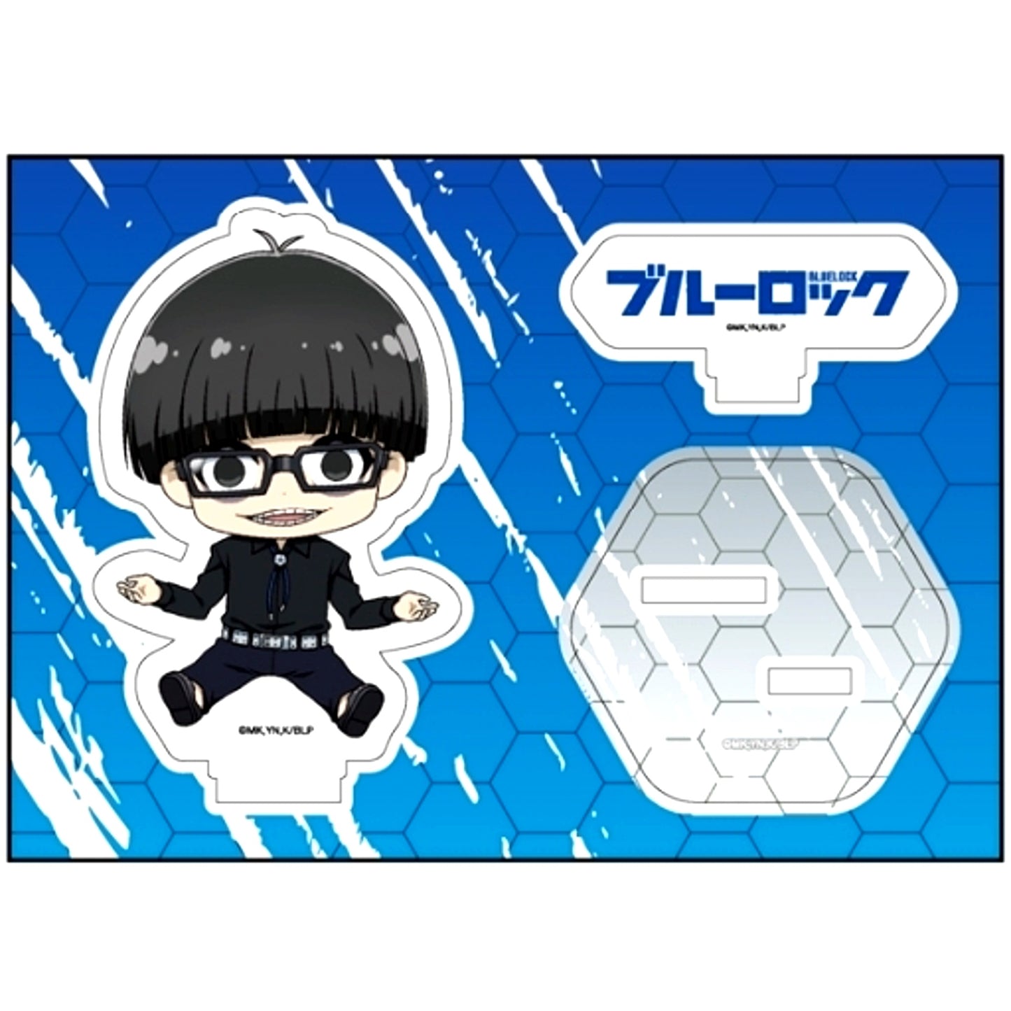 Jinpachi Ego Petanko Acrylic Figure Vol.1 Blue Lock [USED]