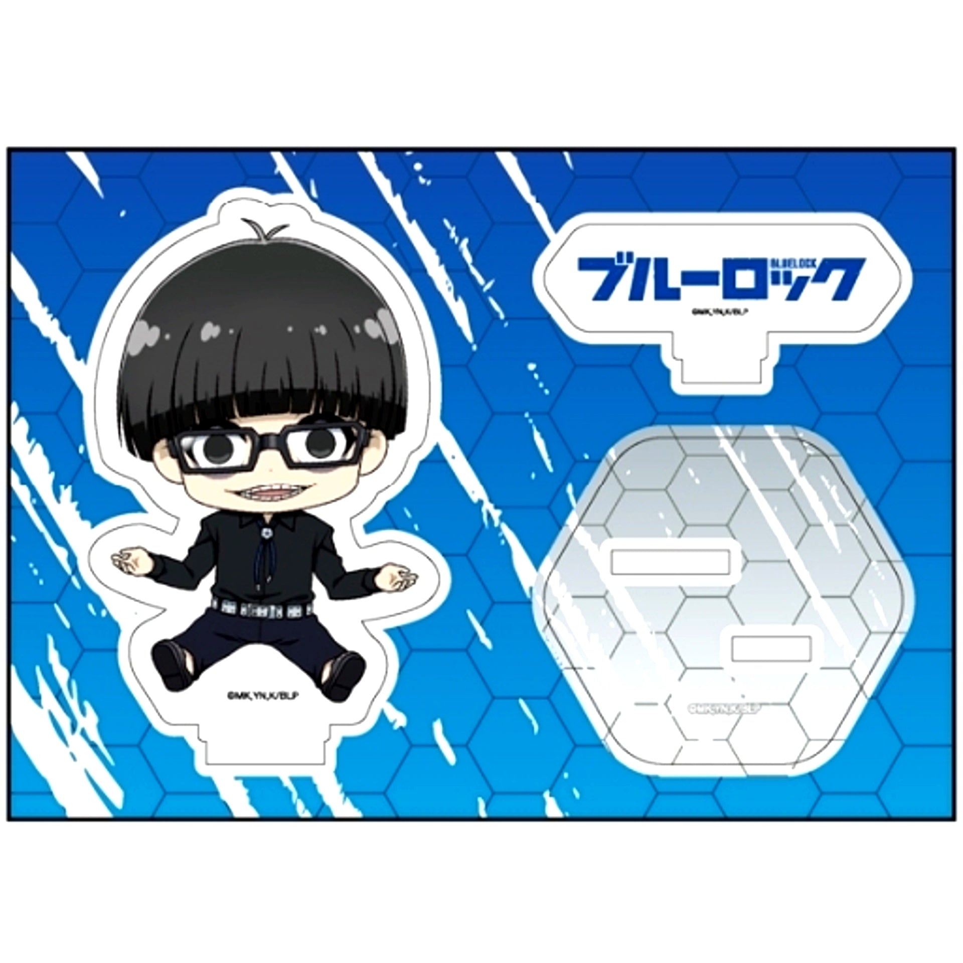 Jinpachi Ego Petanko Acrylic Figure Vol.1 Blue Lock [USED]