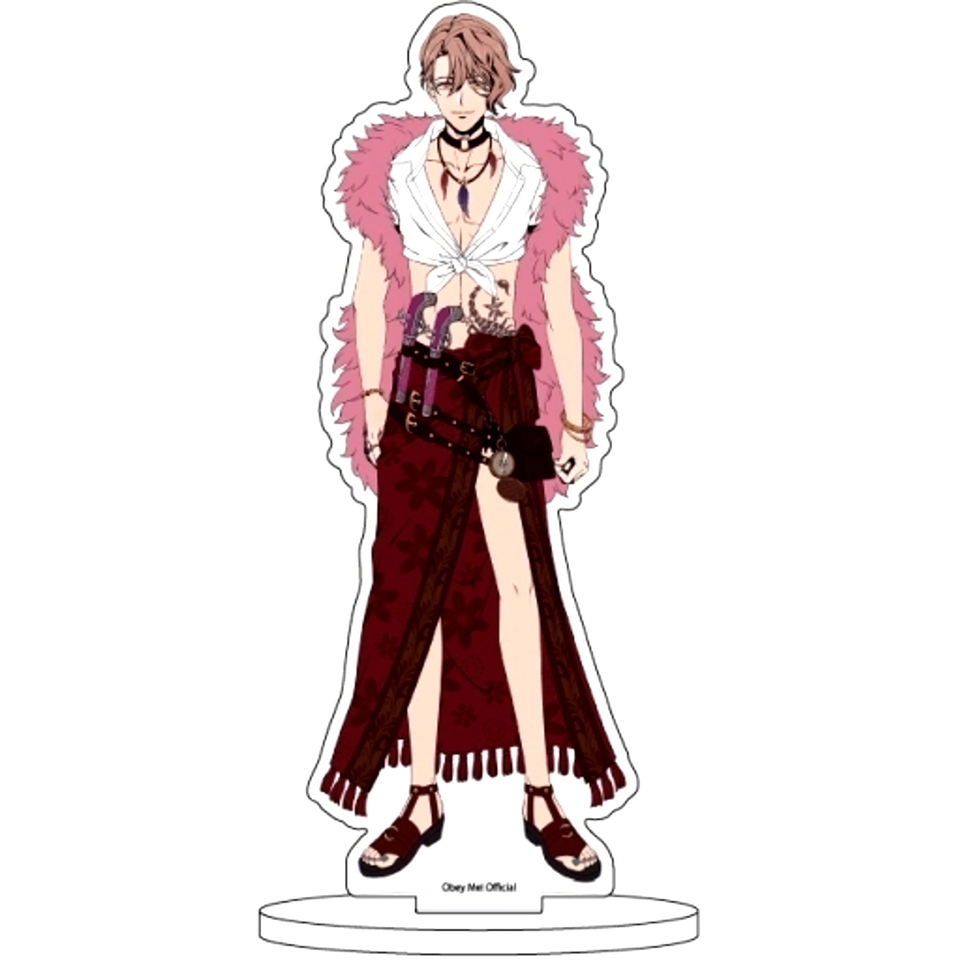 Asmodeus 26. Pirate Ver. Obey Me! Character Acrylic Figure [USED]
