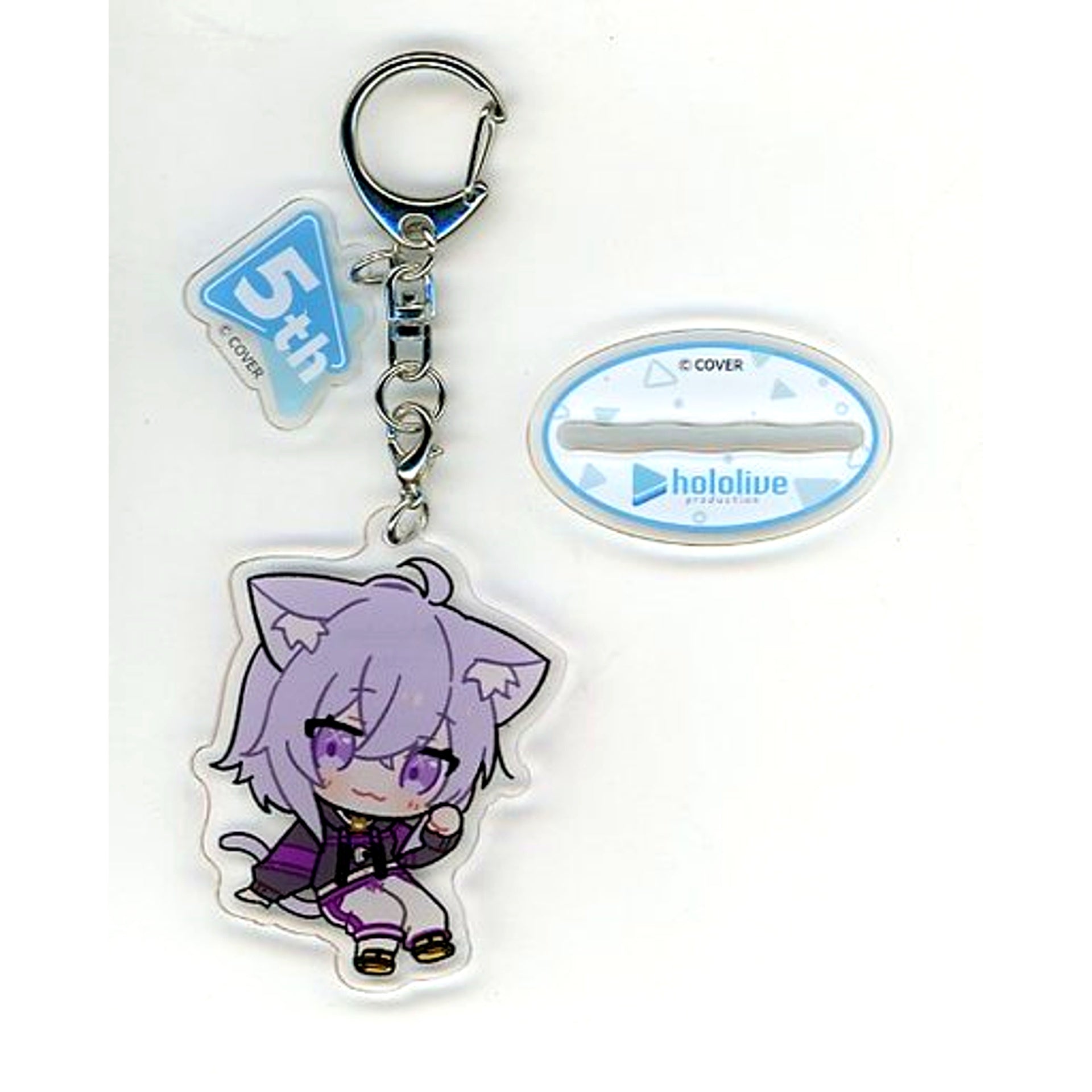 Nekomata Okayu hololive Acrylic Stand Keychain C101 [USED]