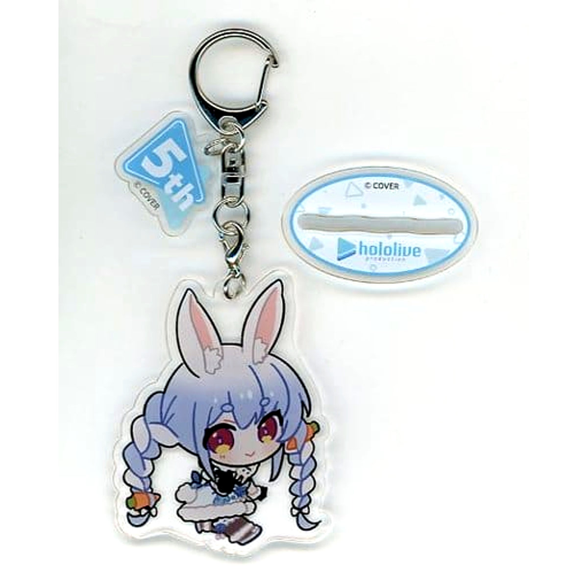Virtual YouTuber hololive Usada Pekora Acrylic Stand Keyholder C101 Goods [USED]
