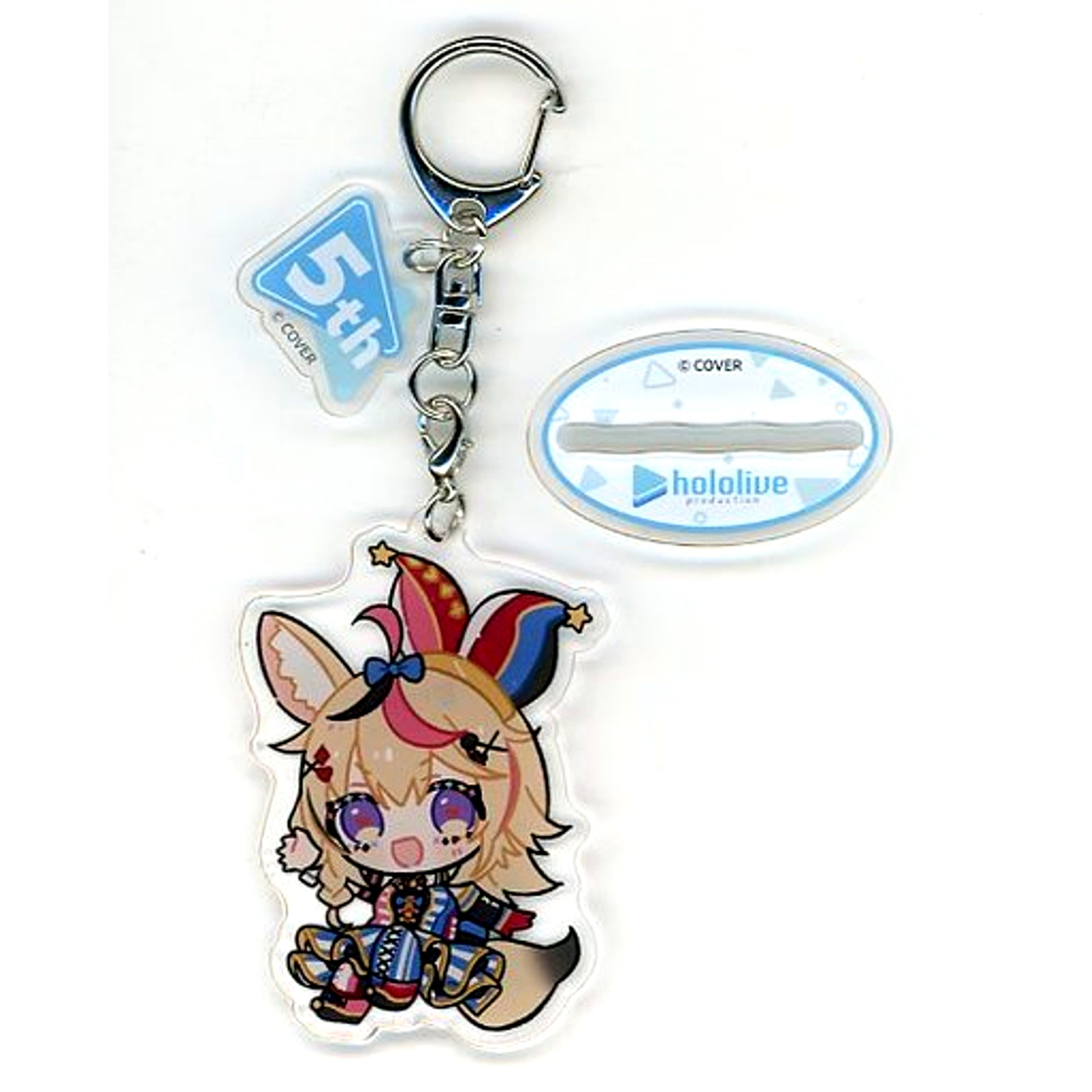 Omaru Polka Virtual YouTuber Hololive Acrylic Stand Keychain C101 Goods [USED]