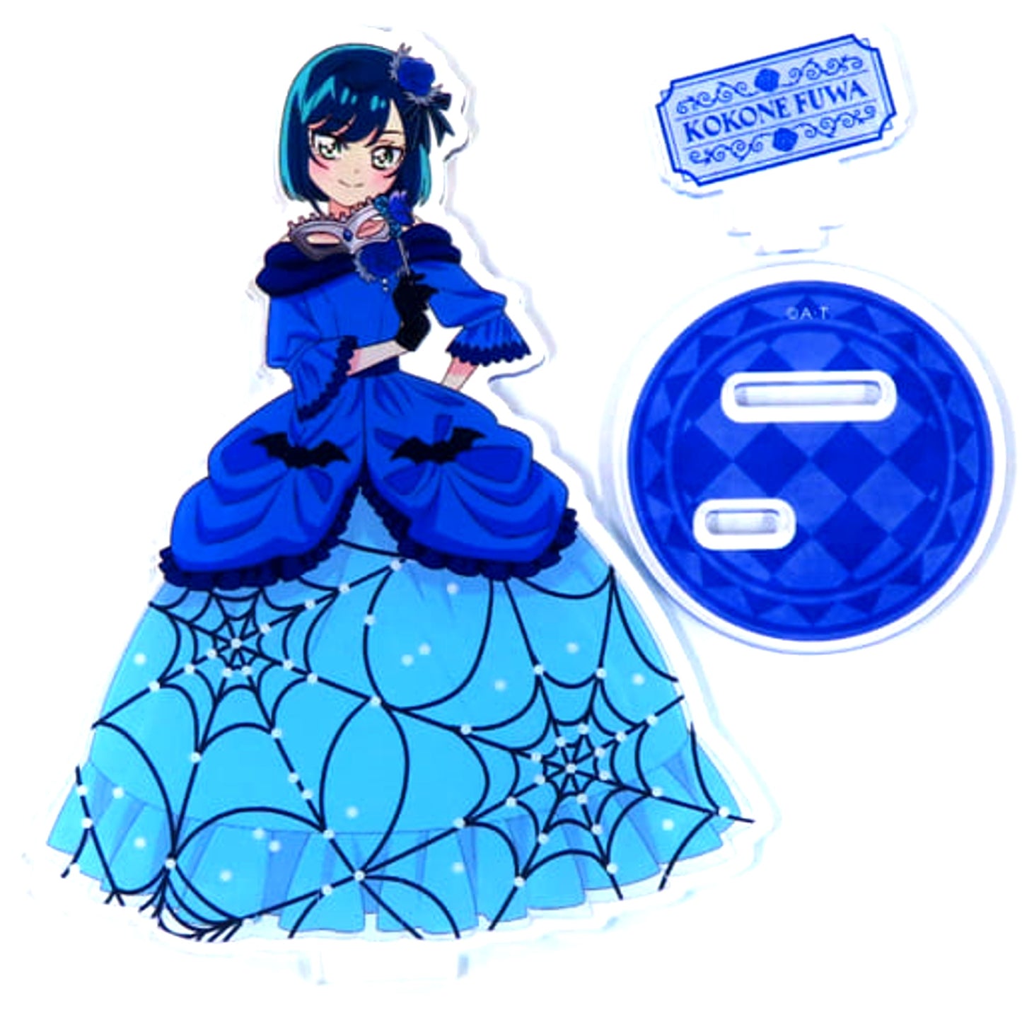 Kokone Fuwa Delicious Party Pretty Cure Masquerade Halloween Acrylic Stand Precure Pretty Store Limited [USED]
