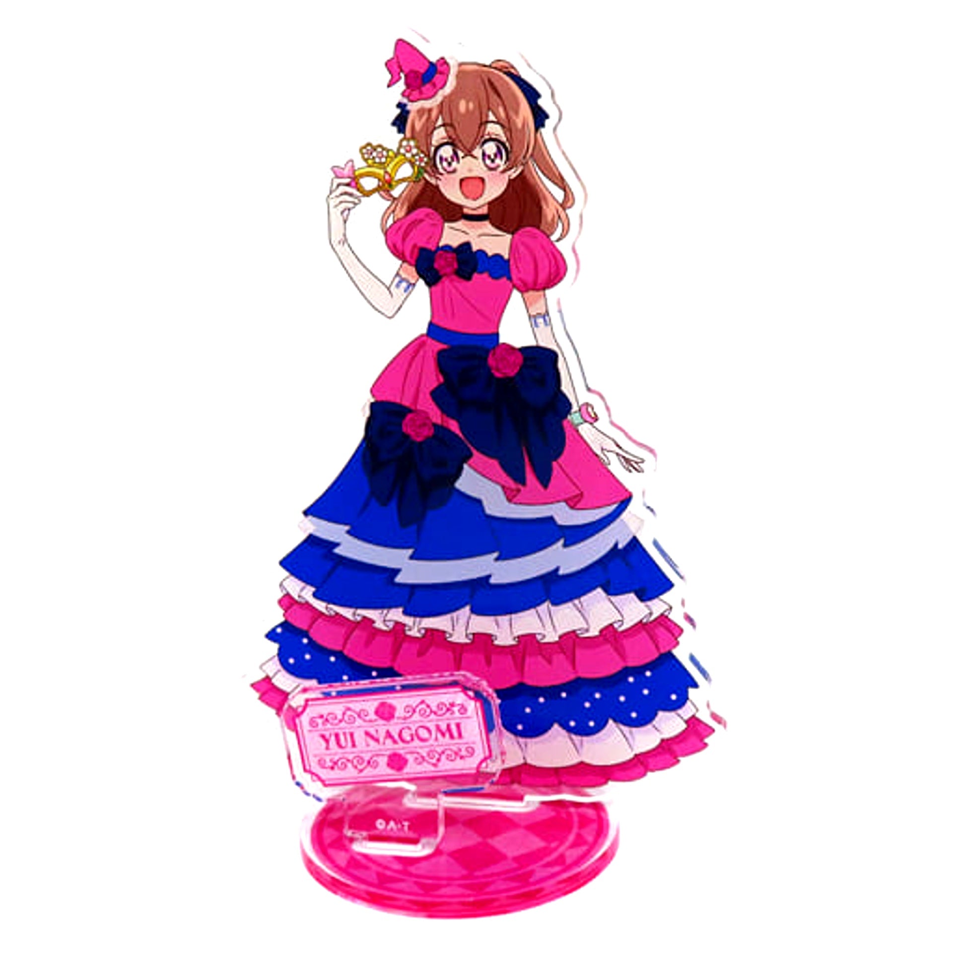 Yui Nagomi Delicious Party Pretty Cure Masquerade Halloween Acrylic Stand Precure Pretty Store Limited [USED]