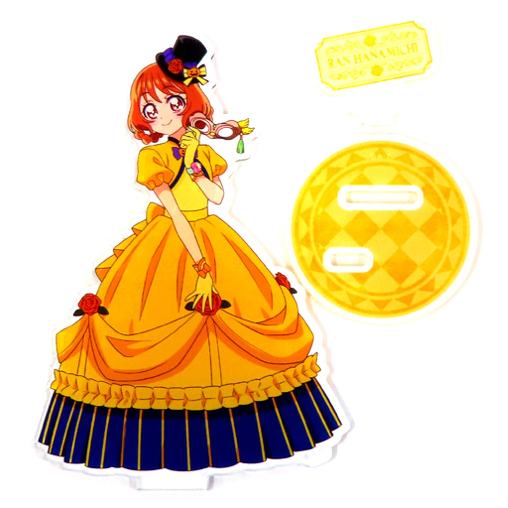 Ran Hanamitsu Delicious Party Precure Masquerade Halloween Acrylic Stand Precure Pretty Store Limited [USED]