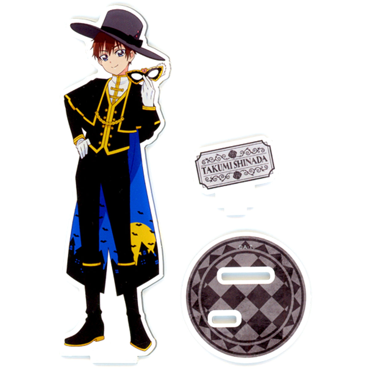 Takumi Shinada Delicious Party Precure Masquerade Halloween Acrylic Stand Precure Pretty Store Limited [USED]
