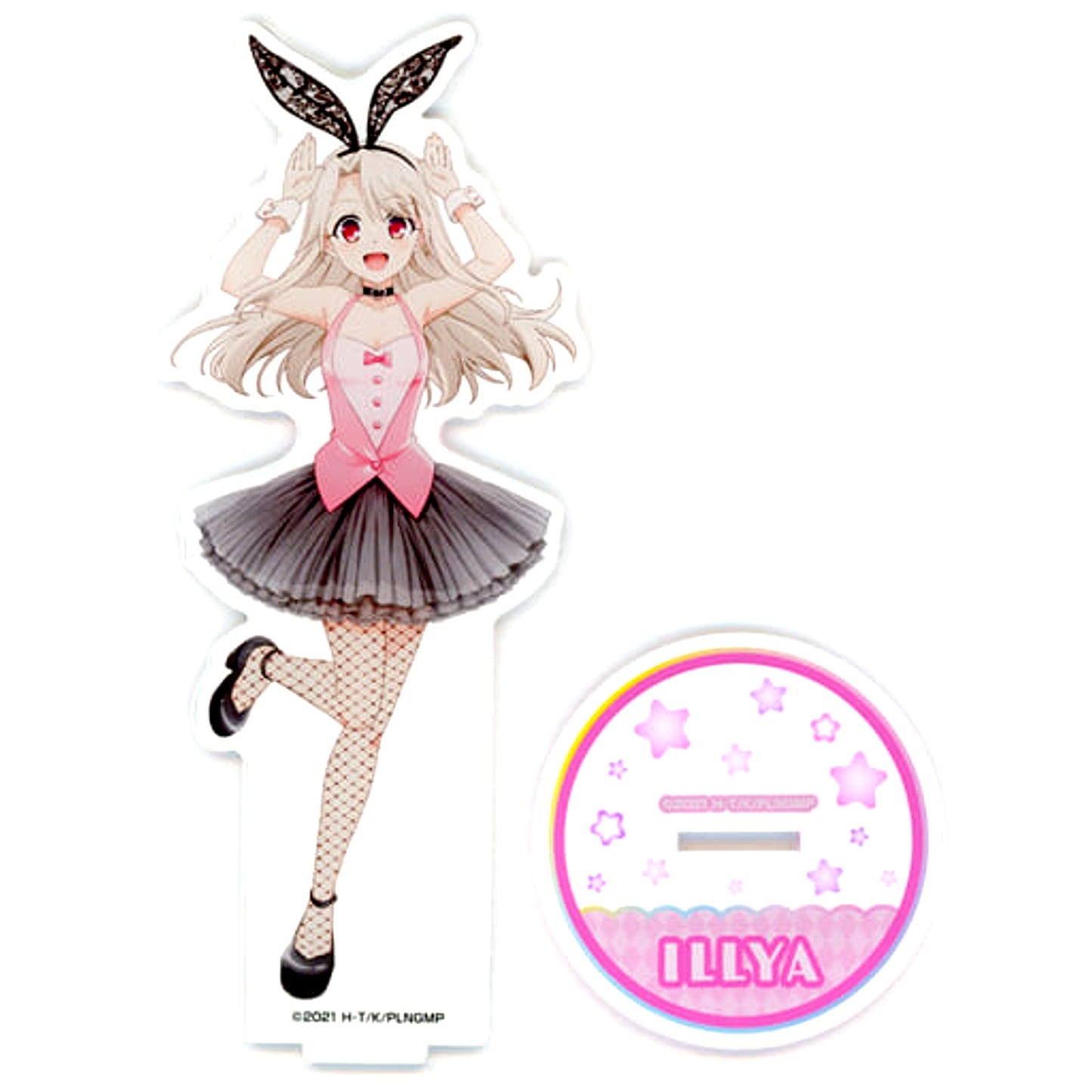 Illyasviel von Einzbern Fate/kaleid liner Prisma Illya: Licht - The Nameless Girl BIG Acrylic Stand Bunny Ver. [USED]
