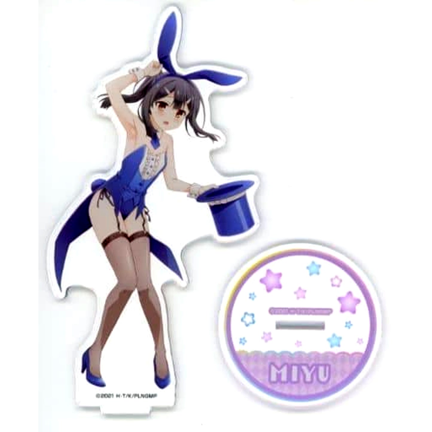 Miyu Edelfelt Fate/kaleid liner Prisma Illya: Licht - The Nameless Girl BIG Acrylic Stand Bunny Ver. [USED]
