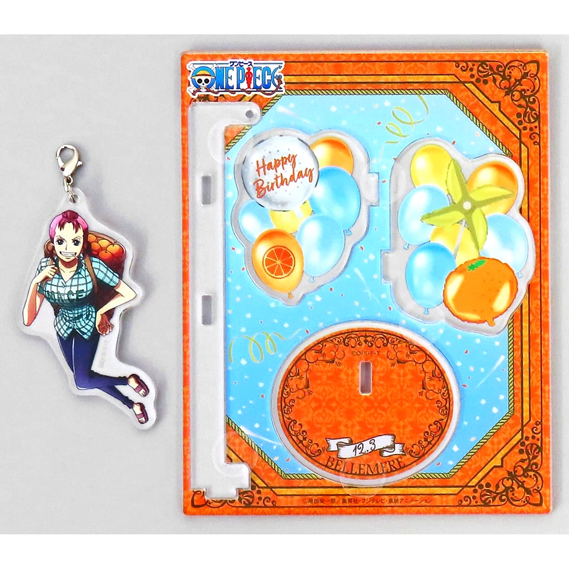 Bellemere One Piece Birthday Yurayura Wobble Acrylic Stand 2022 [USED]