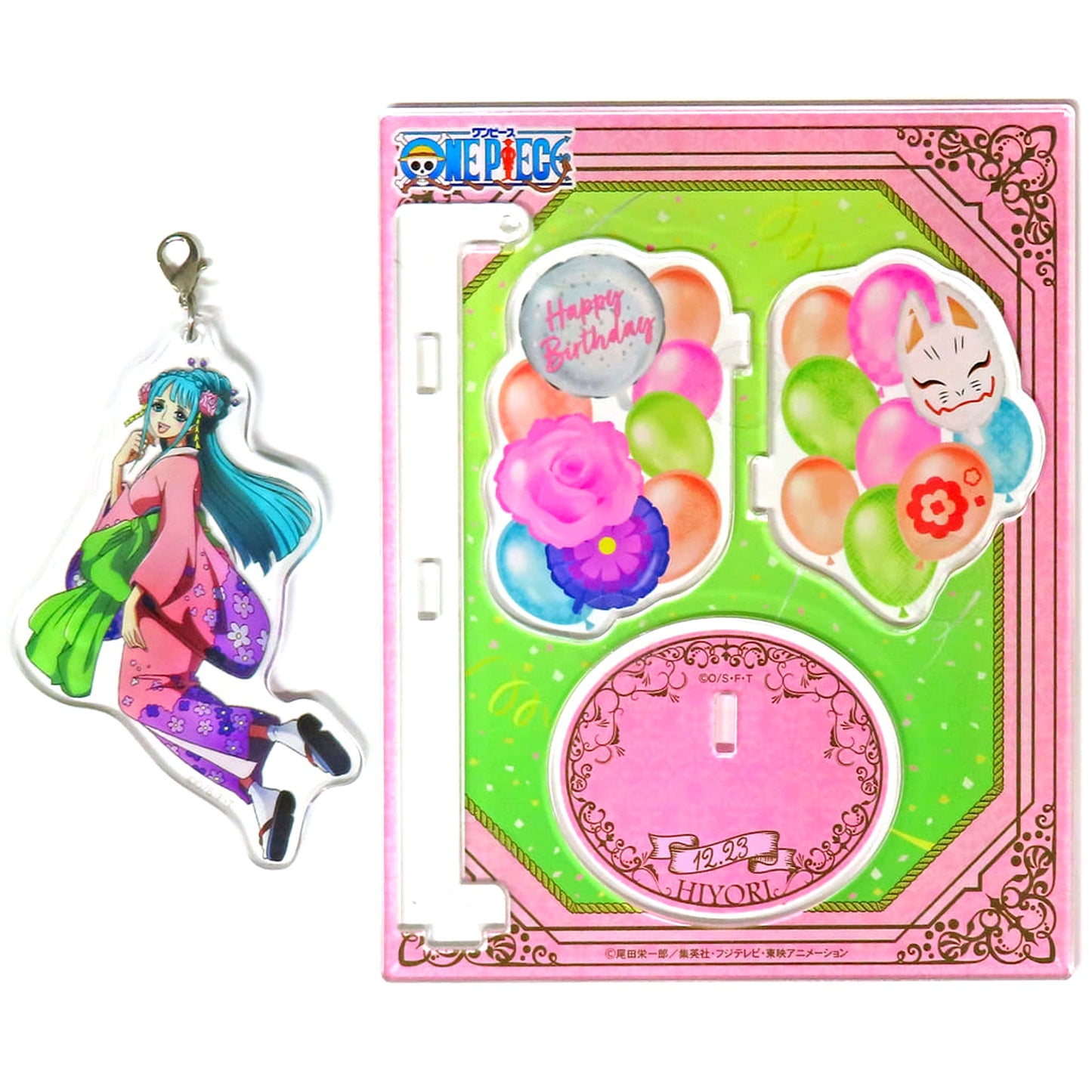 Kozuki Hiyori One Piece Birthday Yurayura Wobble Acrylic Stand 2022 [USED]