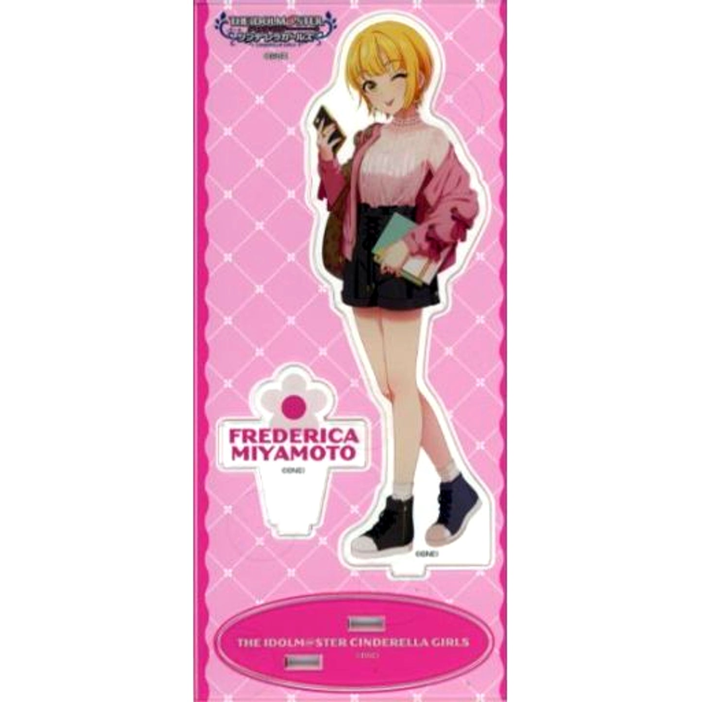 Frederica Miyamoto THE IDOLM@STER CINDERELLA GIRLS Acrylic Stand New Term Support Fair in Animate [USED]