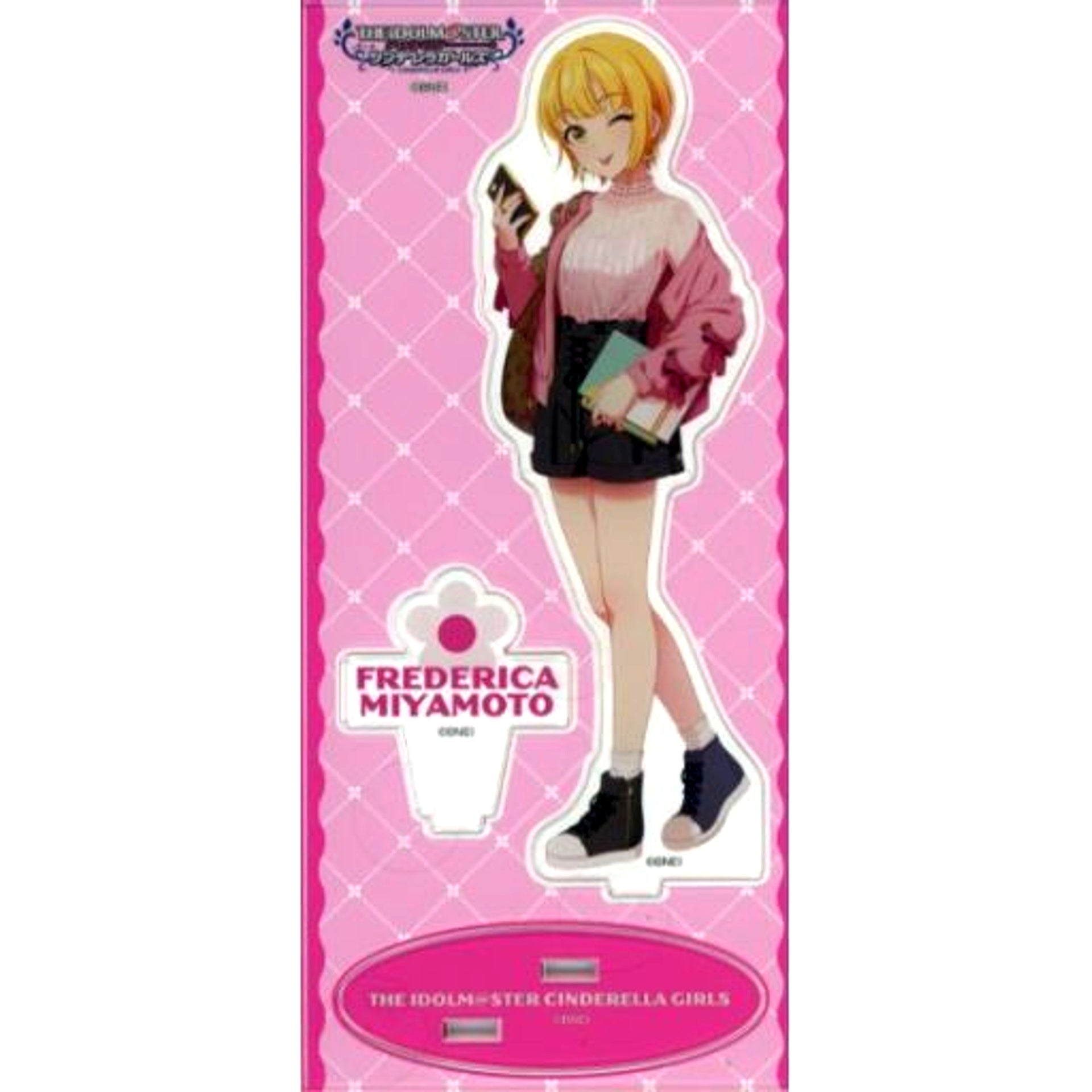 Frederica Miyamoto THE IDOLM@STER CINDERELLA GIRLS Acrylic Stand New Term Support Fair in Animate [USED]
