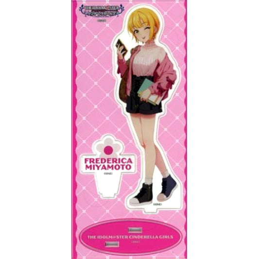 Frederica Miyamoto THE IDOLM@STER CINDERELLA GIRLS Acrylic Stand New Term Support Fair in Animate [USED]