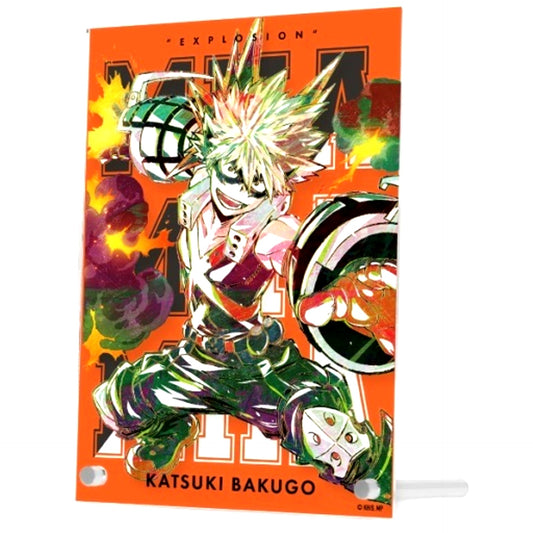 Katsuki Bakugo My Hero Academia Ani-Art Vol. 3 Full Body Ver. Acrylic Art Panel [USED]