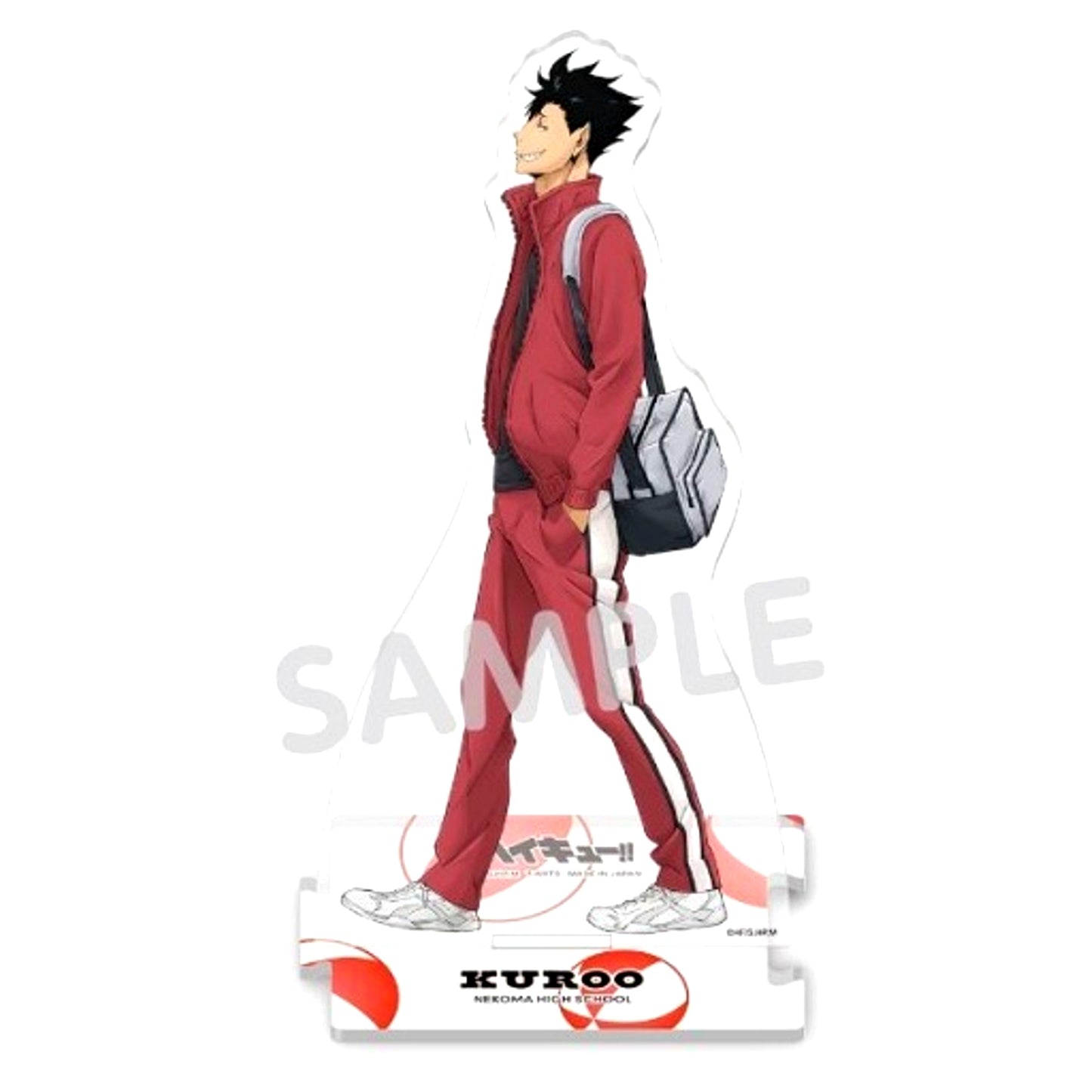 Tetsuro Kuroo - Going to School Full Body Acrylic Stand Haikyu!! [USED]