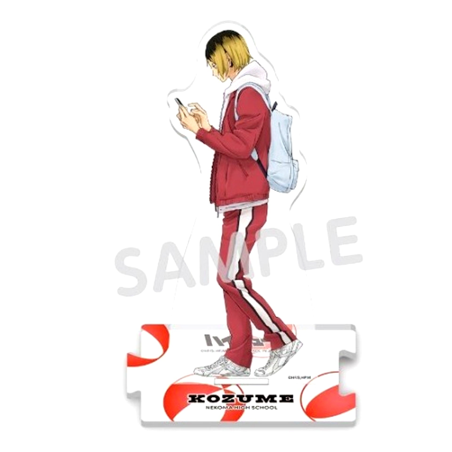 Kenma Kozume - Going to School Full Body Acrylic Stand Haikyu!! [USED]