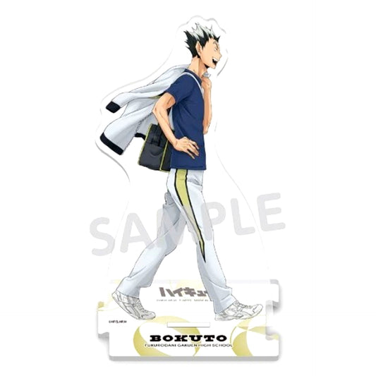 Kotaro Bokuto Going to School Haikyu!! Full Body Acrylic Stand [USED]