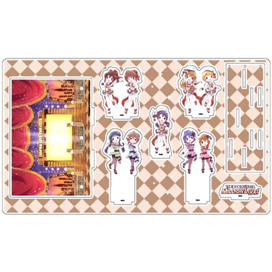 02. 2nd Design The Idolmaster Million Live! GraffArt Design Premium Acrylic Diorama Plate [USED]