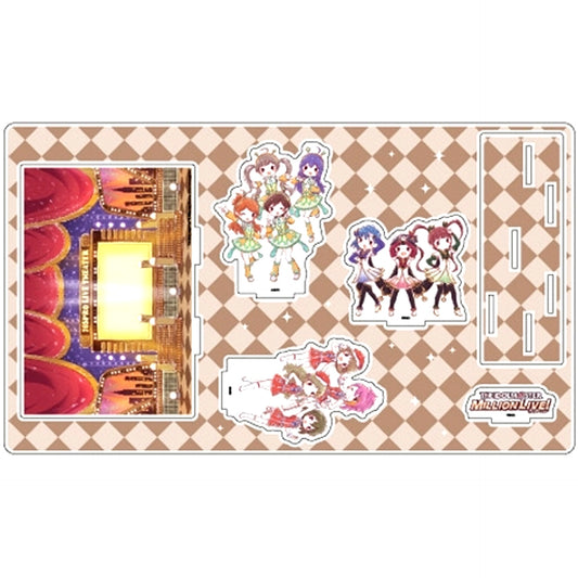 03. 3rd Design GraphArt Design Premium Acrylic Diorama Plate THE IDOLM@STER MILLION LIVE! [USED]