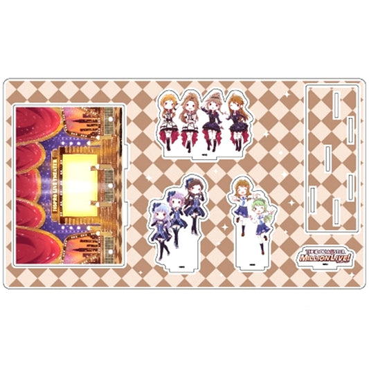 04. 4th Design The Idolmaster Million Live! GraffArt Design Premium Acrylic Diorama Plate [USED]