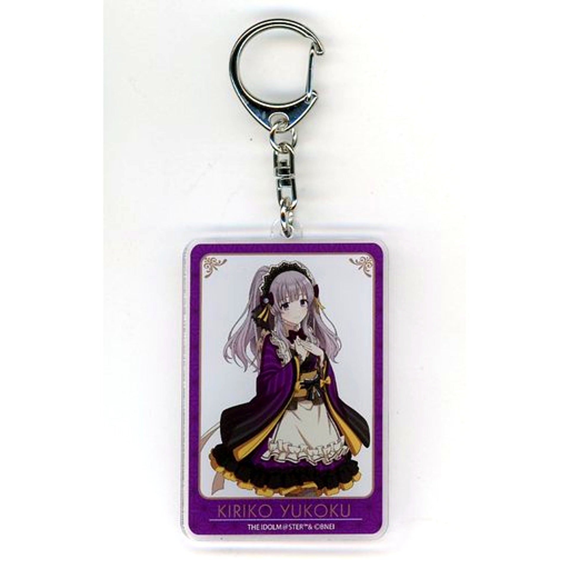 Kiriko Yuikoku THE IDOLM@STER Shiny Colors Trading Acrylic Keychain x Hokota City Tourism Association [USED]