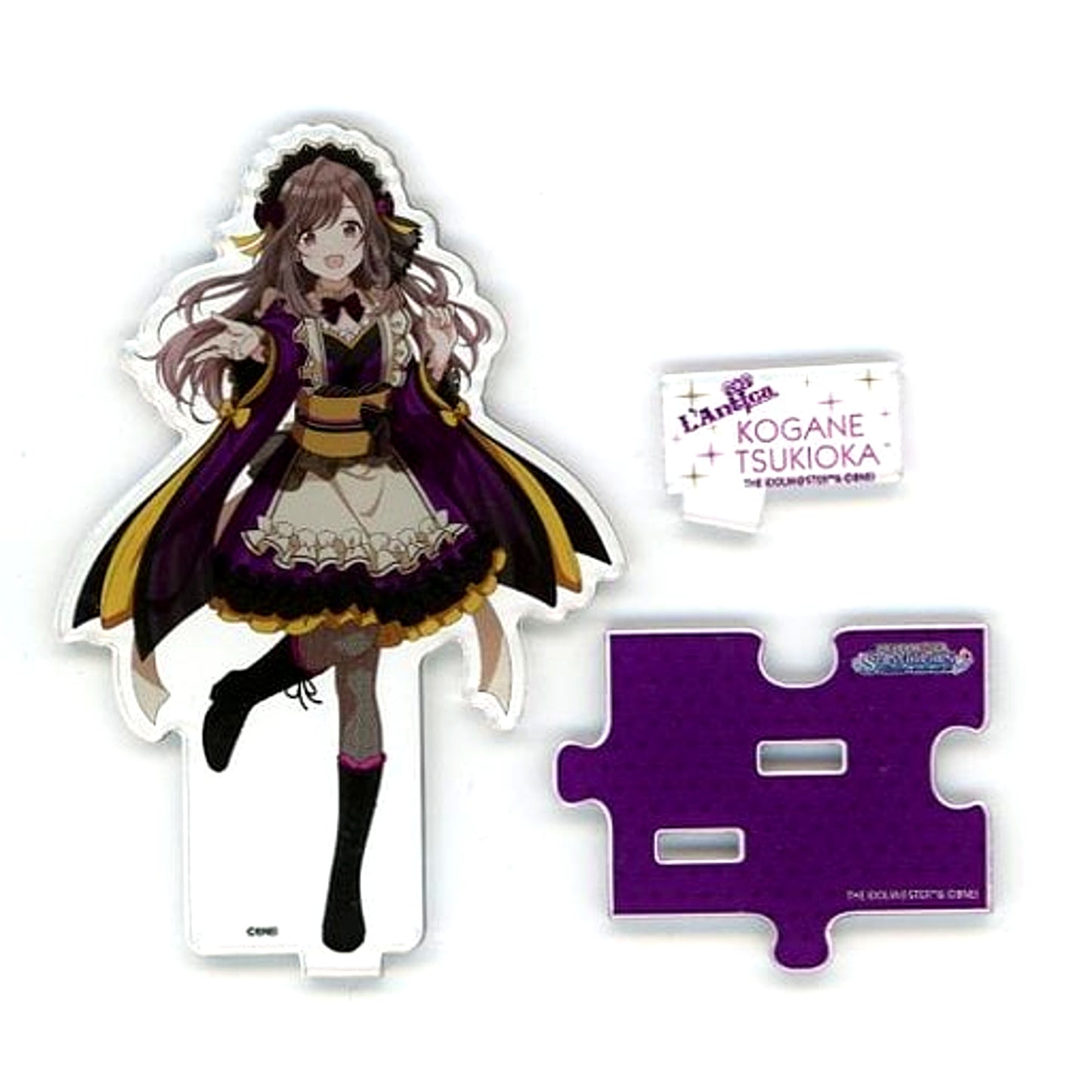 Kogane Tsukioka THE IDOLM@STER Shiny Colors Acrylic Stand Hokota City Tourism Association [USED]