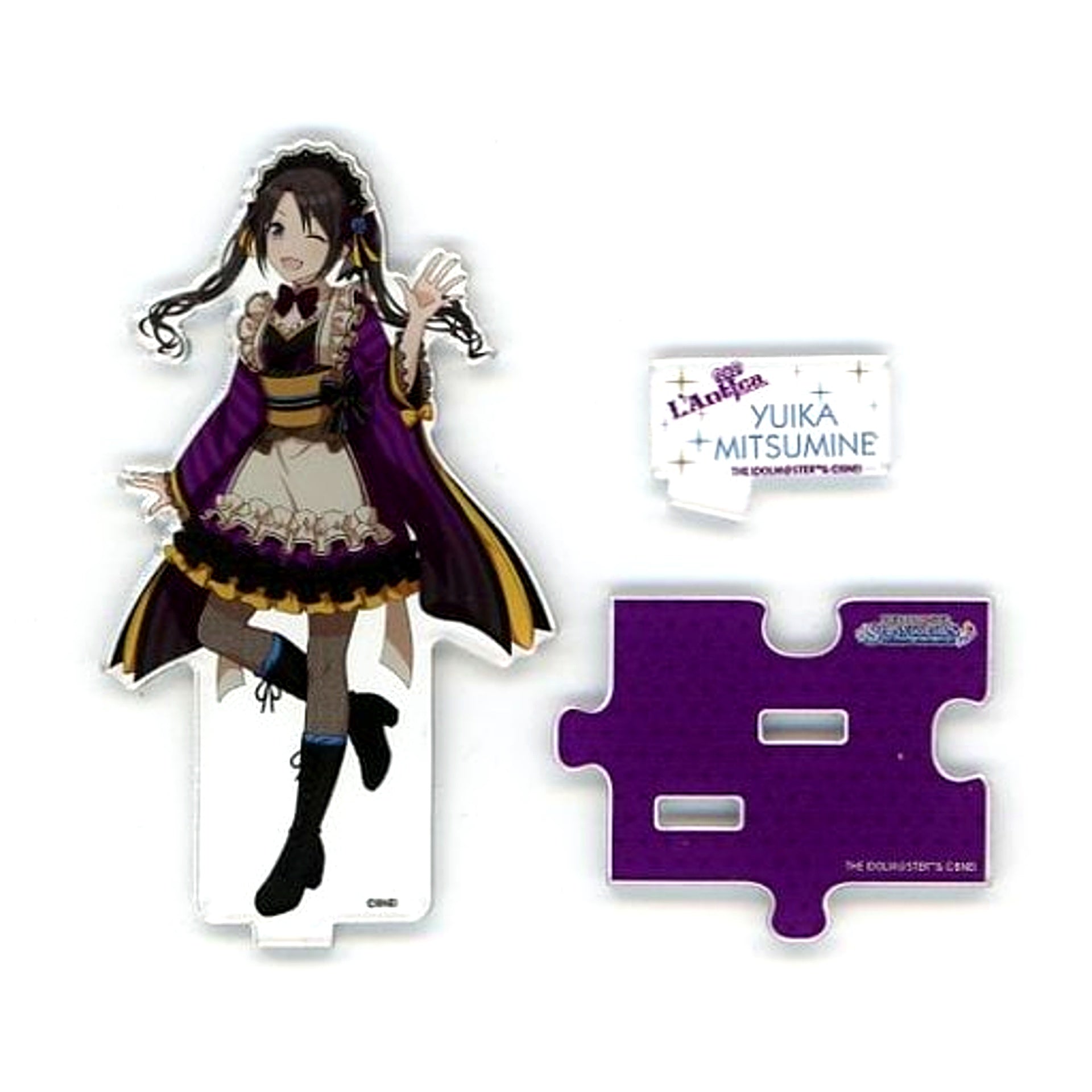 Yuika Mitsumine THE IDOLM@STER Shiny Colors Acrylic Stand Hokota City Tourism Association [USED]