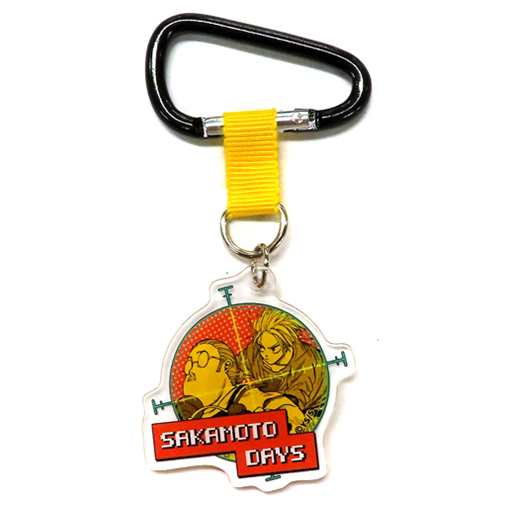 Taro Sakamoto & Shin Asakura SAKAMOTO DAYS Weekly Shonen Jump Carabiner Keychain Collection [USED]