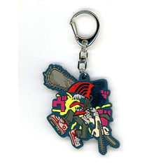 Chainsaw Man E-TOON Trading Rubber Keychain [USED]