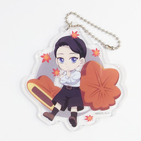 Muzan Kibutsuji Local Illustration Hiroshima Demon Slayer: Kimetsu no Yaiba Mugen Train & Entertainment District Arc Acrylic Charms Total Concentration Exhibition Hiroshima Venue Limited Charm [USED] — photo 1