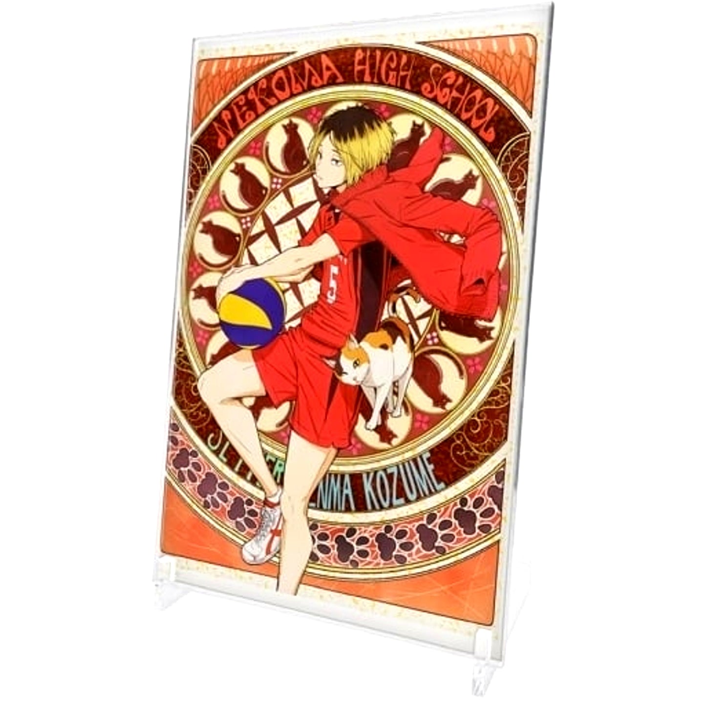 Kenma Kozume Newly Drawn Acrylic Art Stand Flight Ver. Haikyu!! [USED]